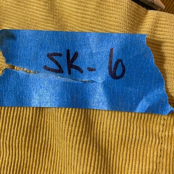 J.CREW, corduroy skirt, mustard yellow, great condition, size 4 - Picture 14 of 14